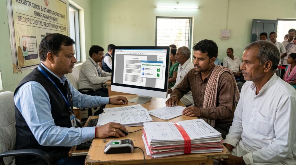 भूमि निबंधन में OTP को लेकर भ्रम दूर! Aadhaar Verification से रुकेगा फर्जीवाड़ा, जानें पूरी प्रक्रिया