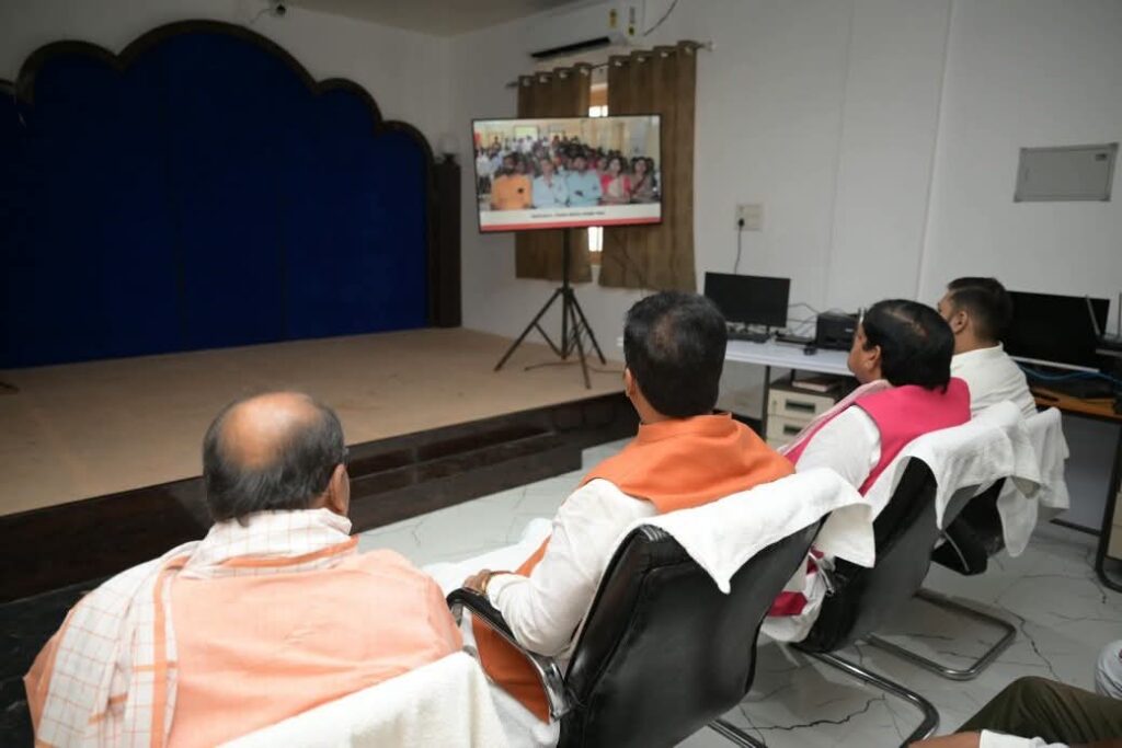 संजय सरावगी ने सुनी ‘मन की बात’ नशामुक्त युवा और लोकल उत्पादों पर जोर