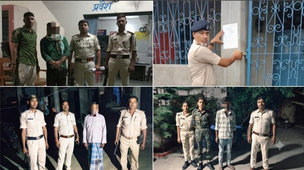 दरभंगा पुलिस की 24 घंटे की कार्रवाई: 21 गिरफ्तार, ₹5.40 लाख जुर्माना, 2 बाइक जब्त दरभंगा पुलिस की 24 घंटे की कार्रवाई: 21 गिरफ्तार, ₹5.40 लाख जुर्माना, 2 बाइक जब्त