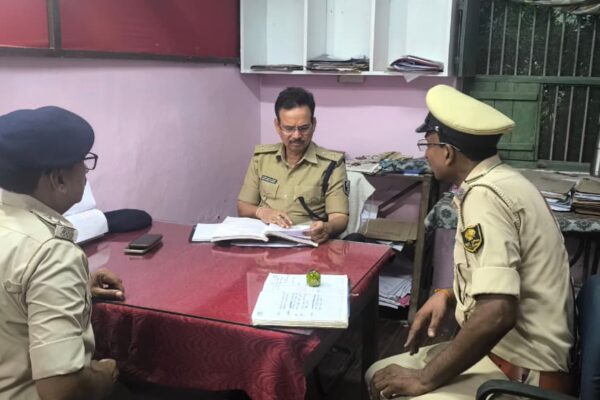 पतोर थाना का वार्षिक निरीक्षण अपराधियों की गिरफ्तारी पर सख्त निर्देश