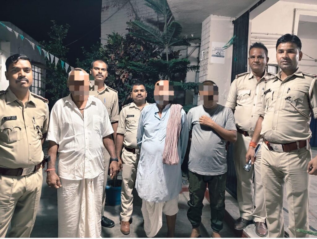 दरभंगा में 83 गिरफ्तार 76 अभियुक्त भेजे गए जेल
