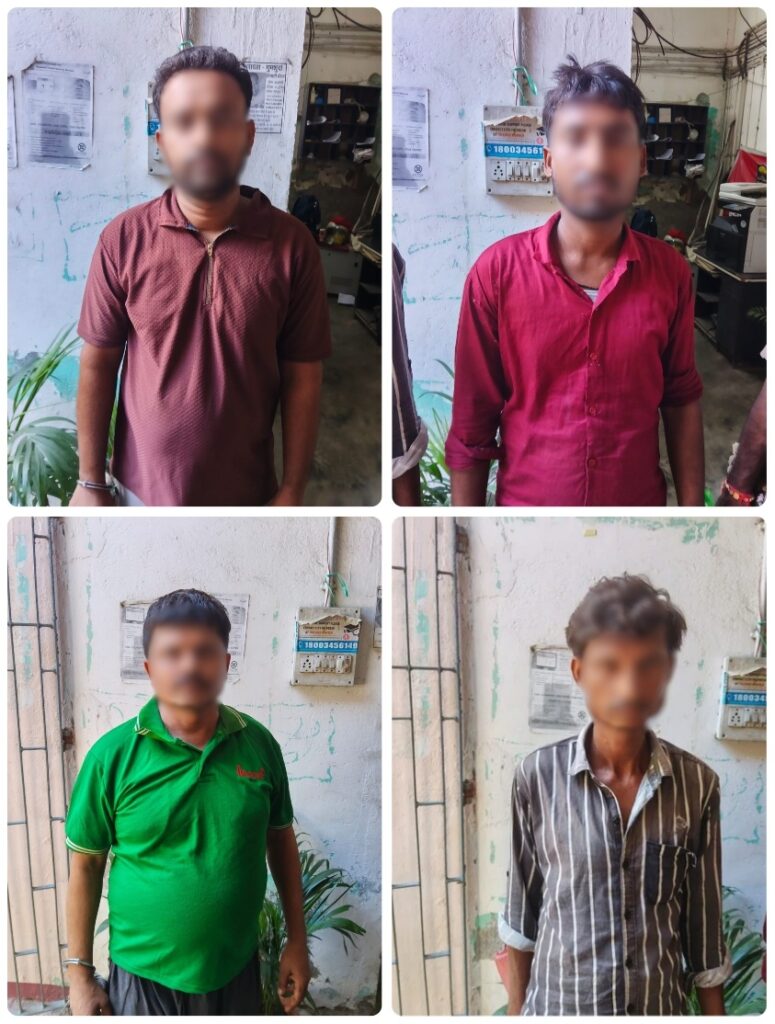 दरभंगा में 83 गिरफ्तार 76 अभियुक्त भेजे गए जेल