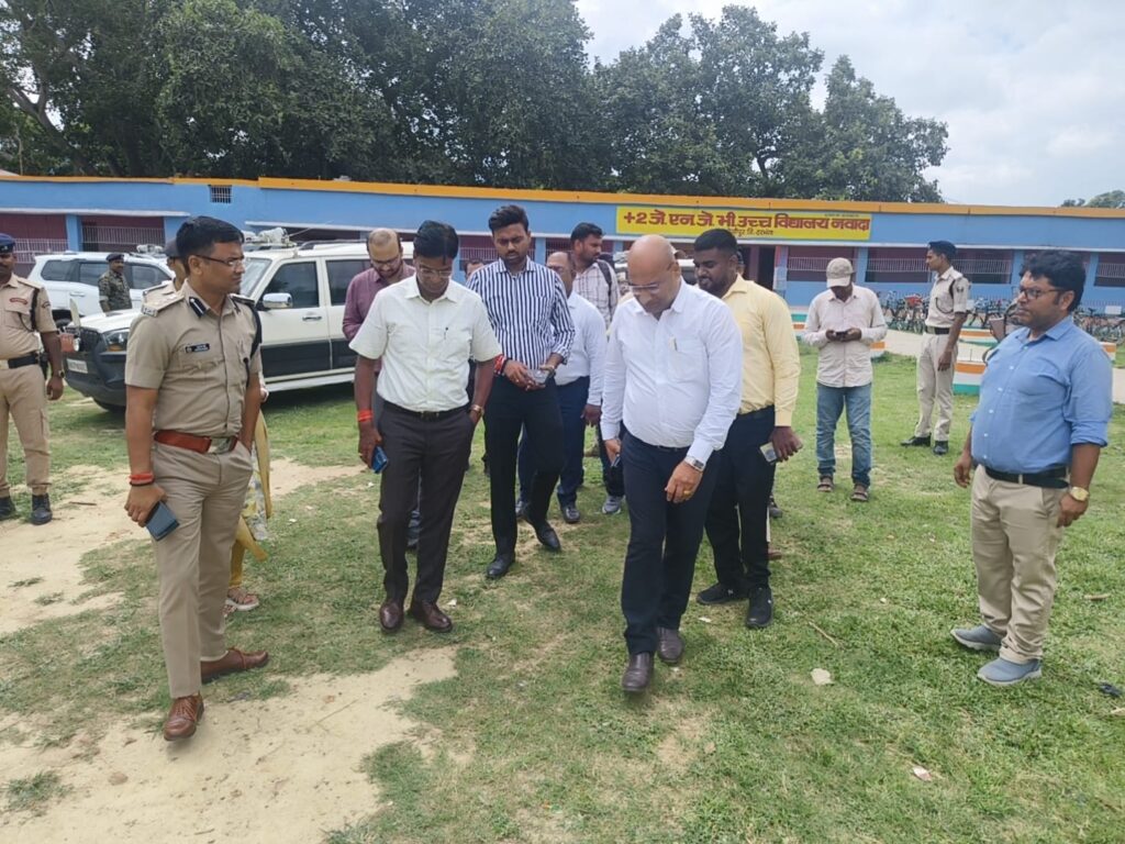 दरभंगा में केंद्रीय विद्यालय की तैयारी तेज! डीएम ने नवादा स्कूल का किया निरीक्षण Auto Draft