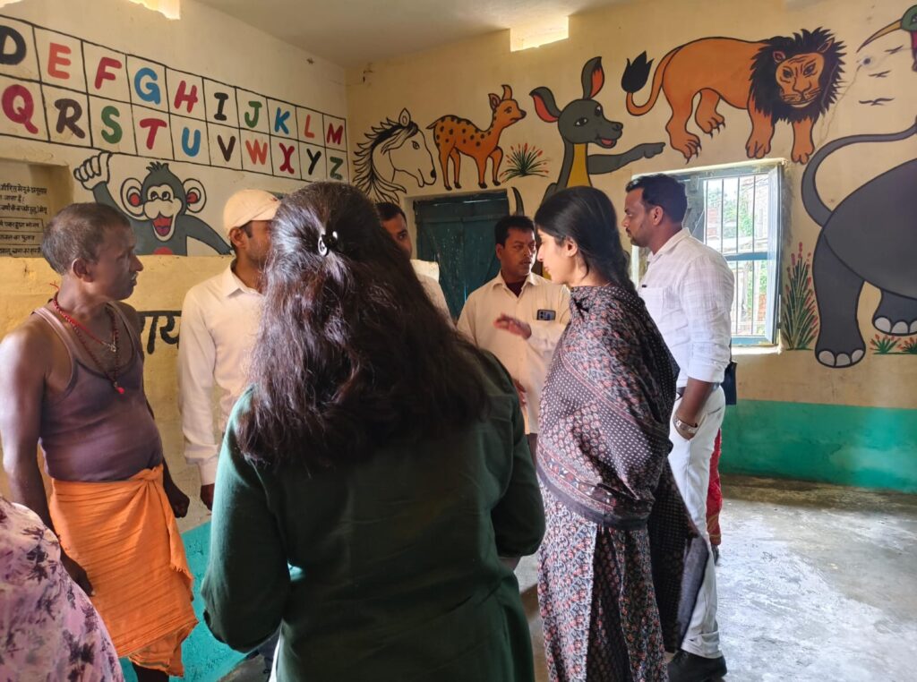 दरभंगा में 3 आंगनबाड़ी केंद्रों का निरीक्षण नगर आयुक्त गरिमा लोहिया ने दिए निर्देश दरभंगा में 3 आंगनबाड़ी केंद्रों का निरीक्षण नगर आयुक्त गरिमा लोहिया ने दिए निर्देश