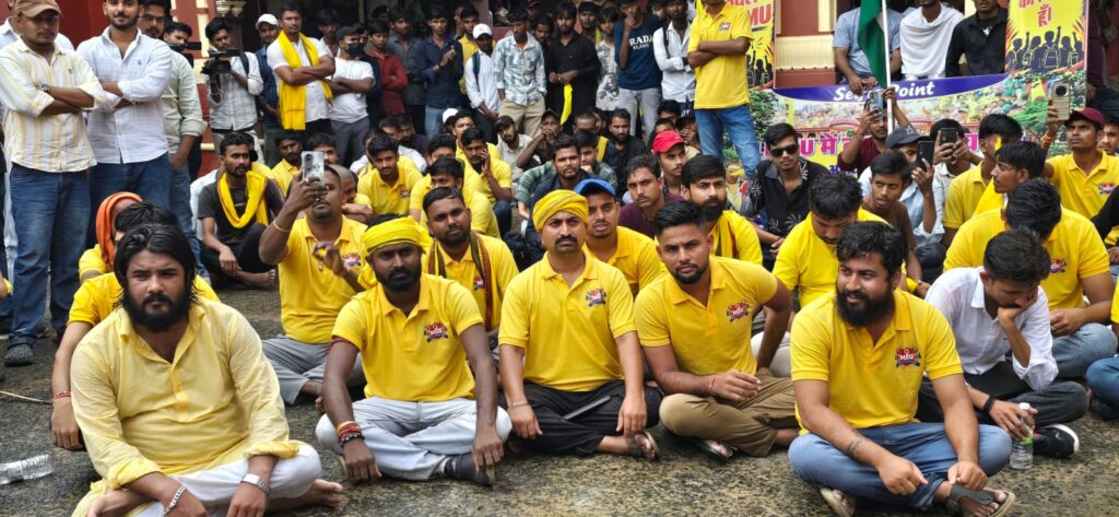 LNMU में MSU का प्रदर्शन, छात्र संघ चुनाव पर बनी बात