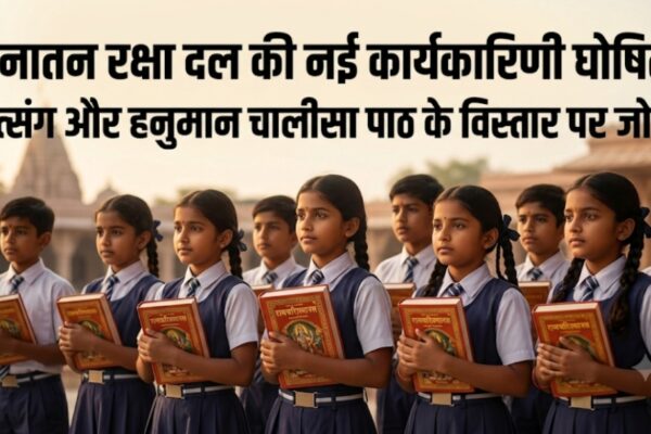 राष्ट्रीय सनातन रक्षा दल की नई टीम अरुण गुप्ता बने अध्यक्ष