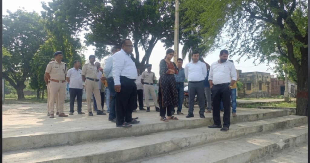 छठ से पहले घाटों का निरीक्षण नगर आयुक्त ने दिए तैयारी के निर्देश