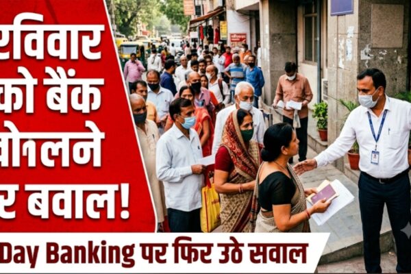रविवार को बैंक खोलने पर बैंकरों का विरोध, 5-Day Banking पर उठे सवाल